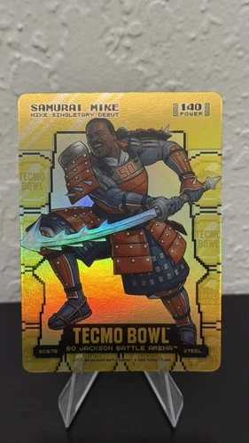2026 Bo Jackson Battle Arena Tecmo Samurai Mike Gold Coin Flip SSP