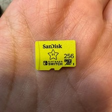 SanDisk Nintendo Switch 256GB Micro SD Card Officially Licensed