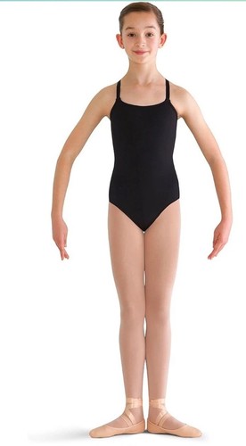 Bloch Dance Pranay Adjustable Strap Nude Camisole Leotard Size 12 CL8720