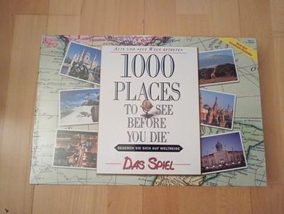 1000 Places to see before you die ++  deutschsprachiges Reisespiel ++ wie neu ++