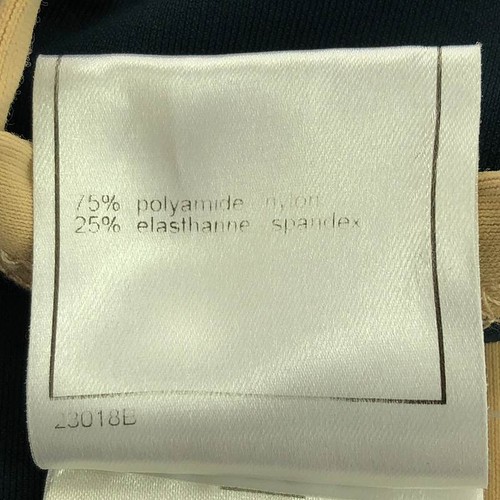 Clearanceup To 15 Off Until 8/17 CHANEL / Piping Line Zip Long Cardigan 38 Green - Picture 6 of 9