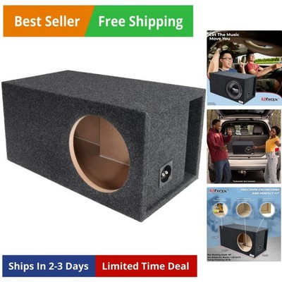 Bbox Single Vented 12 Inch Subwoofer Enclosure - SPL-Tuned Single Car Subwoof...