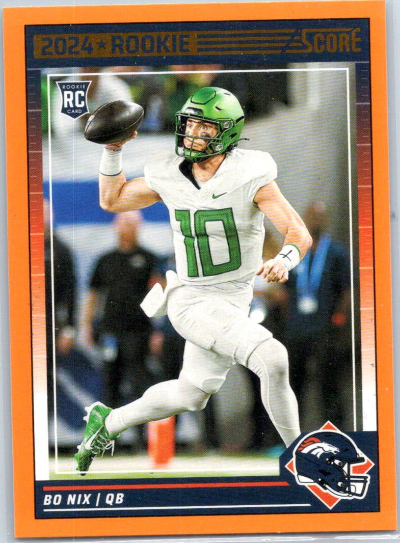 2024 Score #332 Bo Nix Orange