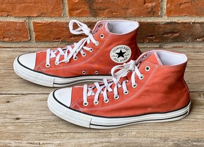 Converse All Star Chuck Taylor Fire Opal High Top Sneakers Men 11 Women 13
