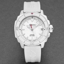 Alpina AL-240MPW2VC6 Women's Seastrong Diver Comtesse White Mother of Pearl 4