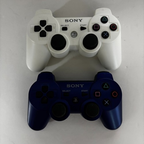 PLAYSTATION 3 (40GB) PS3 sony Ceramic white CECHH00 2 controller with box/5 game - Picture 11 of 21