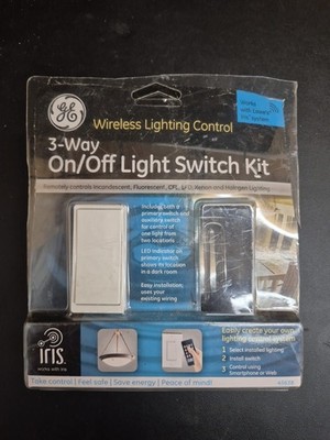GE Wireless Lighting Control 3-Way OnOff Light Switch ONLY 1