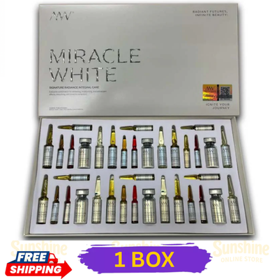#ad #ad 1 X 6 Sets Miracle Whlte WHITE Skin Whitening Beauty New Original EXP: 2027 $135.00