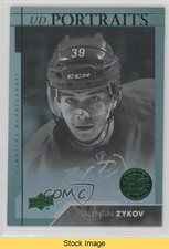2017-18 Upper Deck Portraits Rookies Green Valentin Zykov #P-99 READ 0e3