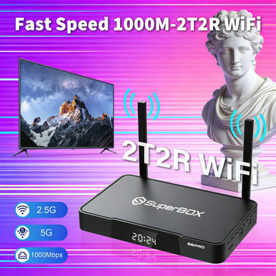 2026 NEWEST SUPERBOX S6 PRO- FREE AIR SHIPPING    - PROOF OF AUTHENTICITY!