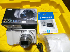 Samsung Galaxy Camera 2 EK-GC200 16.3MP Android WiFi 21X Zoom White Tested