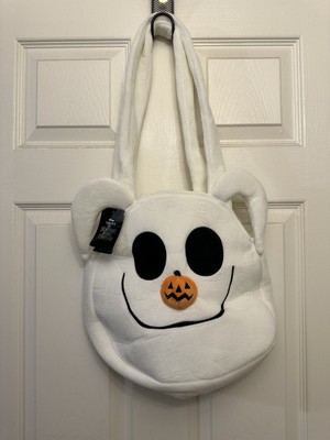 Disney's The Nightmare Before Christmas ZERO Dog Face Plush Tote Bag BioWorld