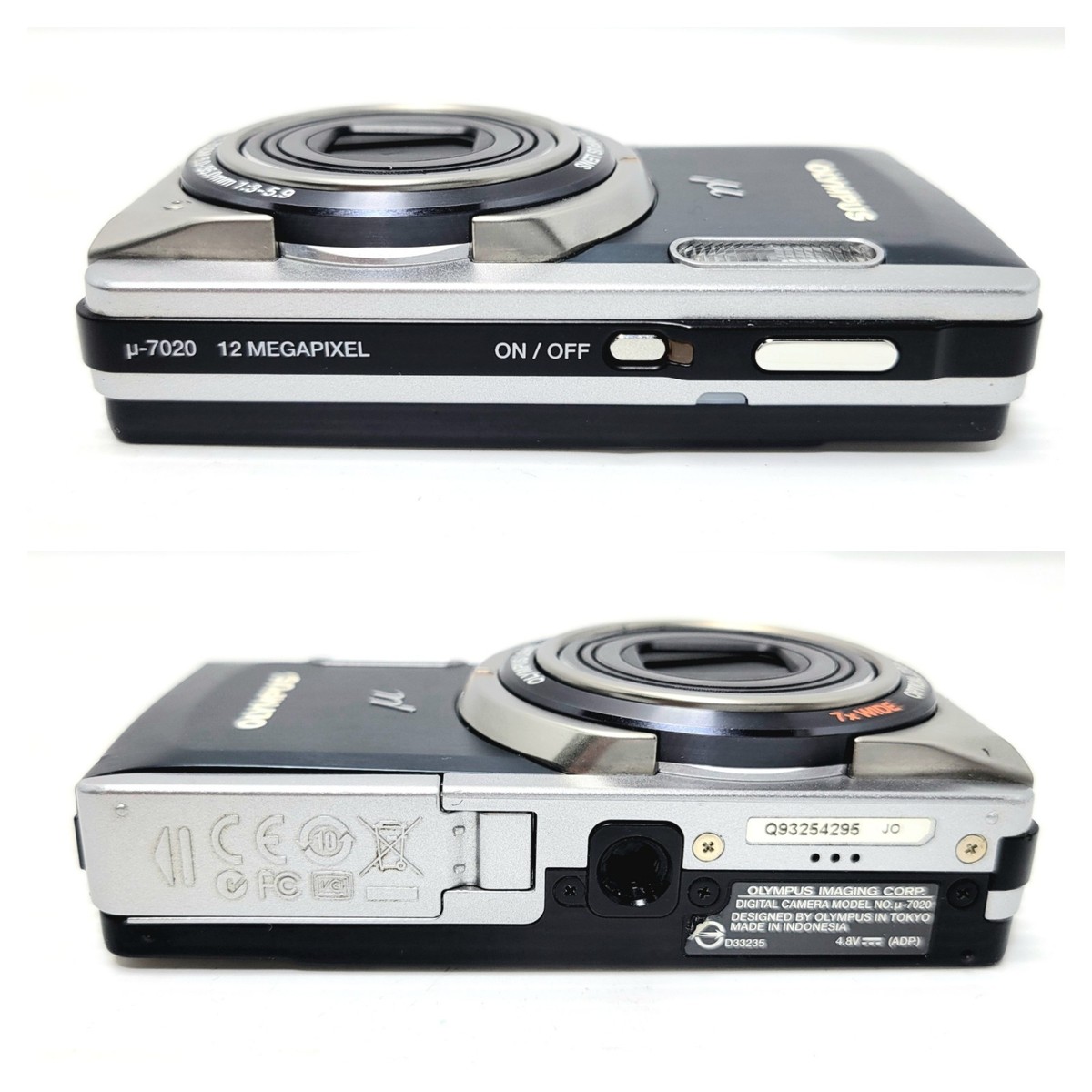 OLYMPUS 12 megapixels μ-7020 Digital Camera with battery & charger