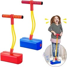 3+ Old Boys Girls Foam Pogo Jumper for Kids Outdoor Toys for Autistic Kids Toys