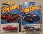 Hot Wheels 1:64 Basic Diecast MUSTANG NHRA FUNNY CAR & 1970 RED PONTIAC FIREBIRD