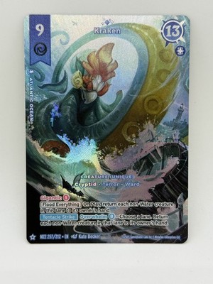 Kraken 257/212 Hidden Rare MZ2 Metazoo TCG 2025 Torrential Tides