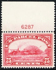 Q11, Mint VF/XF NH 75¢ Parcel Post Stamp With Graded 85 PFC Cert - Stuart Katz