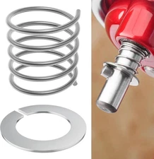 304 Stainless Steel Spring and Washer for Kitchenaid Mixers 3.5 Quarts silver 