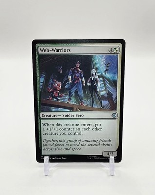 Web-Warriors Uncommon Magic The Gathering TCG Marvel's Spider-Man 159