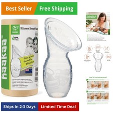 Silicone Breastfeeding Manual Breast Pump Milk Pump 100 Food Grade Silicone ...