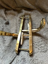 Used Solid Brass Upvc Door Handle And Letterbox