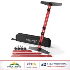 Stair Tread Template Tool with Adjustable Extensions for Accurate Measurements