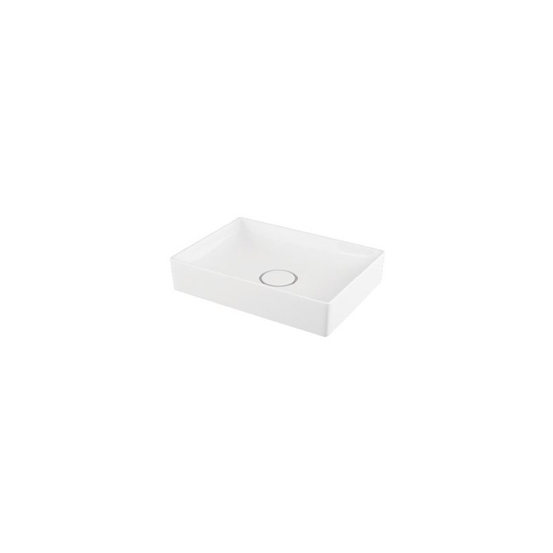 Vasque céramique ESVIT Floppy 50 rectangulaire, le choix durable pour votre lavabo