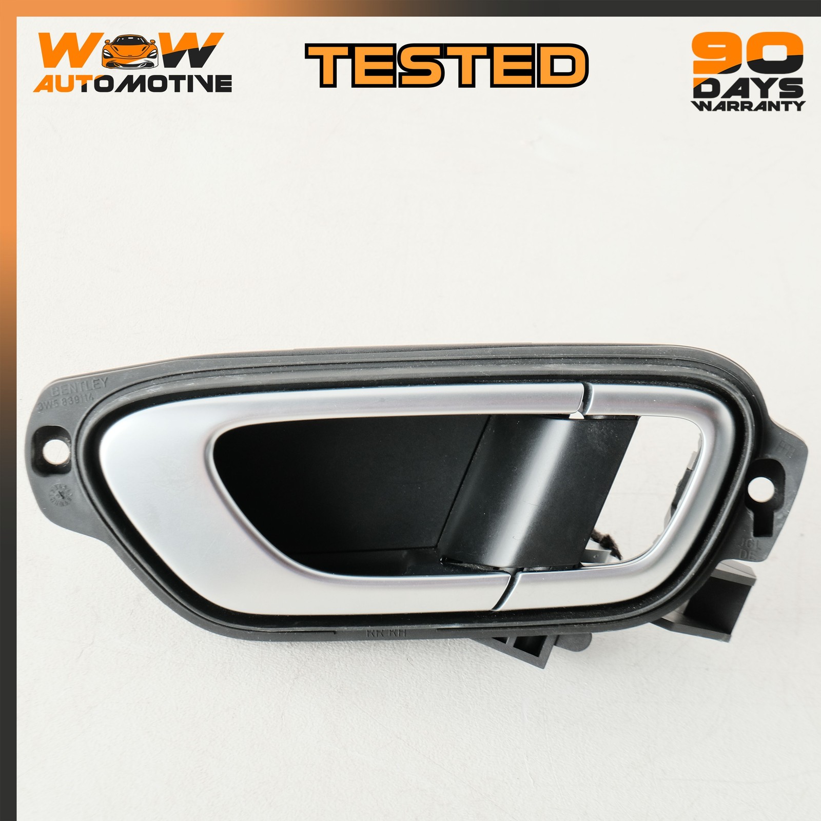 06-13 BENTLEY CONTINENTAL FLYING SPUR REAR LEFT INTERIOR DOOR HANDLE CRANK OEM