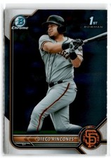 2022 Bowman Chrome Prospects Diego Rincones 1st Bowman San Francisco Giants