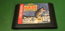 TNN Outdoors Bass Tournament '96 (Sega Genesis, 1996) Authentic Tested 