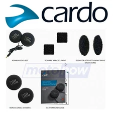Cardo SPAU0010 45mm JBL Speaker Audio Set for Helmets Communicators  nd