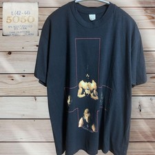 DANZIG 90s Vintage Band T-Shirt Double-Sided Print Black Size L