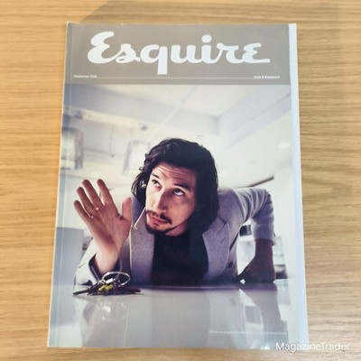 Esquire Magazine September 2015 Adam Driver Fashion Issue A/W '15 Style