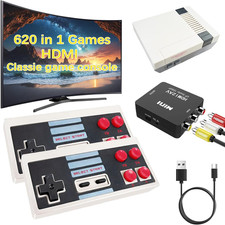 Classic Mini Retro Game Console Built in 620 Video Games,Av and HDMI Output Plug
