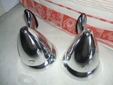 2 Talbot Spiegel 300 Alu poliert 60er Jahre Prägestempel Oldtimer Porsche 190SL