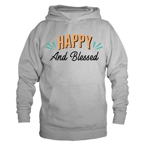 Feliz y Bendito Cristiano Religioso Dios Biblia Iglesia Jesucristo Sudadera con Capucha - Imagen 6 de 10