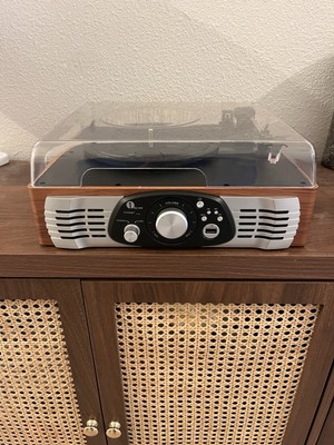 3-Speed 1 by One Stereo Turntable Record Player Convert Records to MP3s/USB