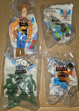 1995 Lot of 4 Burger King TOY STORY Kid's Club NEW NIP