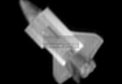 COLUMBIA SPACECRAFT IN ORBIT INFARED MAUI HAWAII 13X19 PHOTO