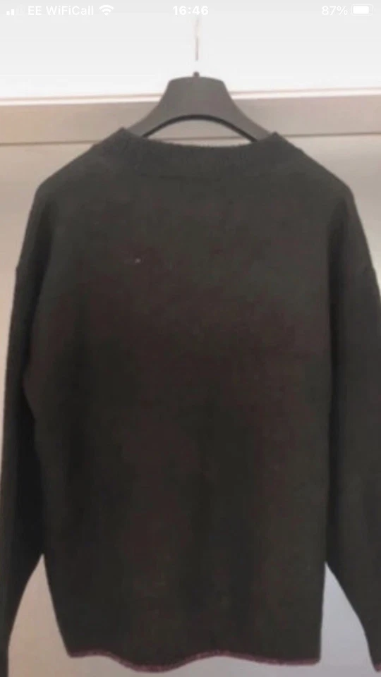 Christmas sequin Holly Jumper Size 14 - Image 2 of 3