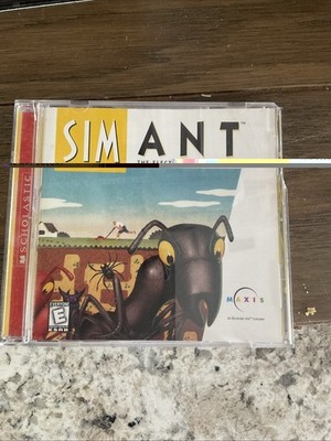 SIM ANT Electronic Ant Colony Collector's Series Windows 3.1 Mac 6.0.2 CD