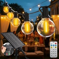 Solar Lichterkette Outdoor 30M Mit Fernbedienung Wetterfest FüR Garten Terrasse