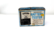 Vintage 1980's Micronta Battery Tester 22-030A Radio Shack Original Box