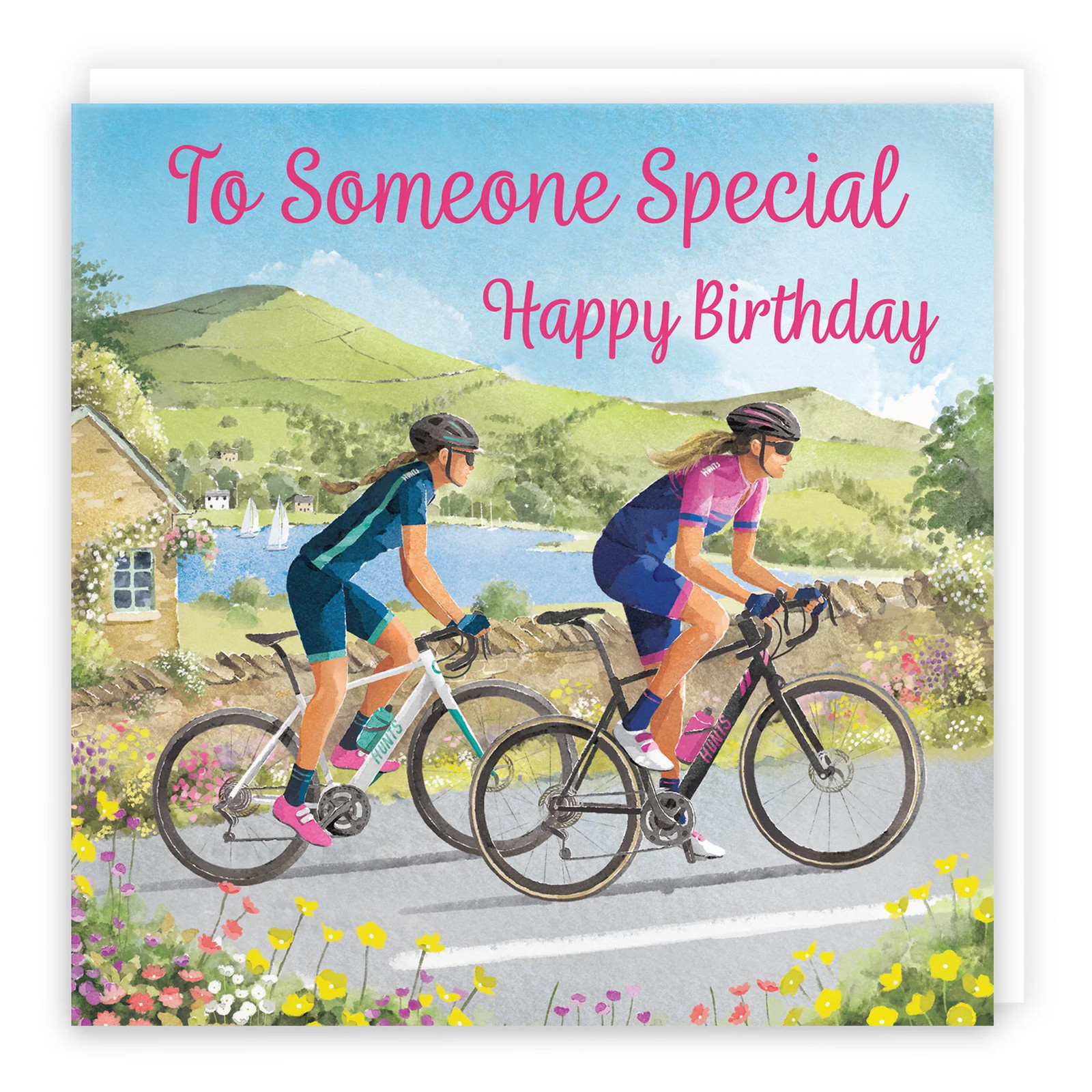 Someone Special Female Cycling Birthday Card Milo's Gallery