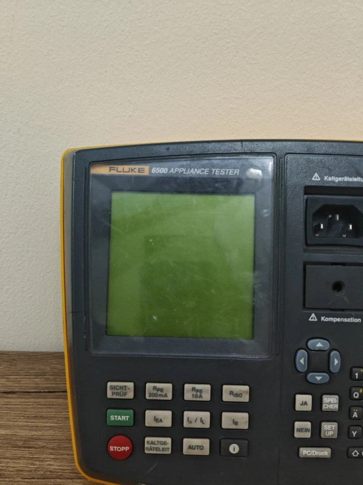 FLUKE 6500 Gerätetester | Tragbares Prüfgerät Tester / (UNGETESTET) - Bild 4 von 4