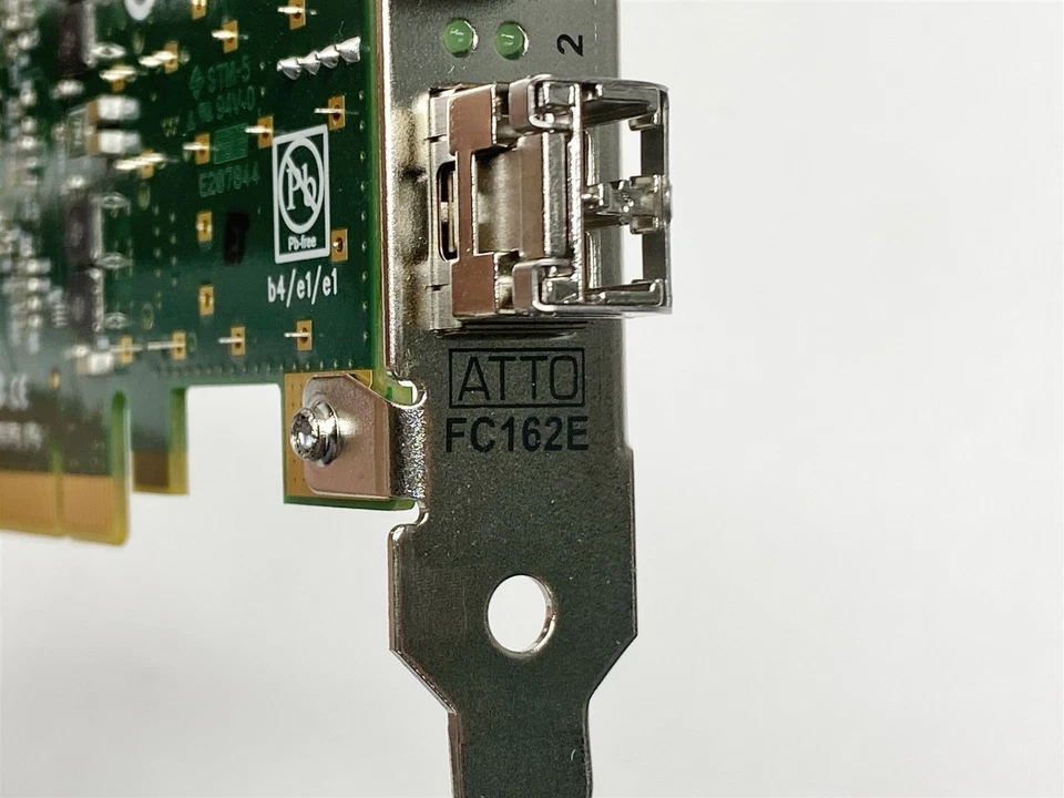 ATTO Celerity FC162E FC-162E Dual Port 16Gb/s Gen5 FC LP PCIe 3.0 Fiber Channel - Image 4 of 4
