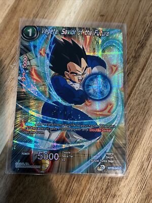Dragon Ball Z TCG Vegeta Savior of the Future BT10-041 Foil Card