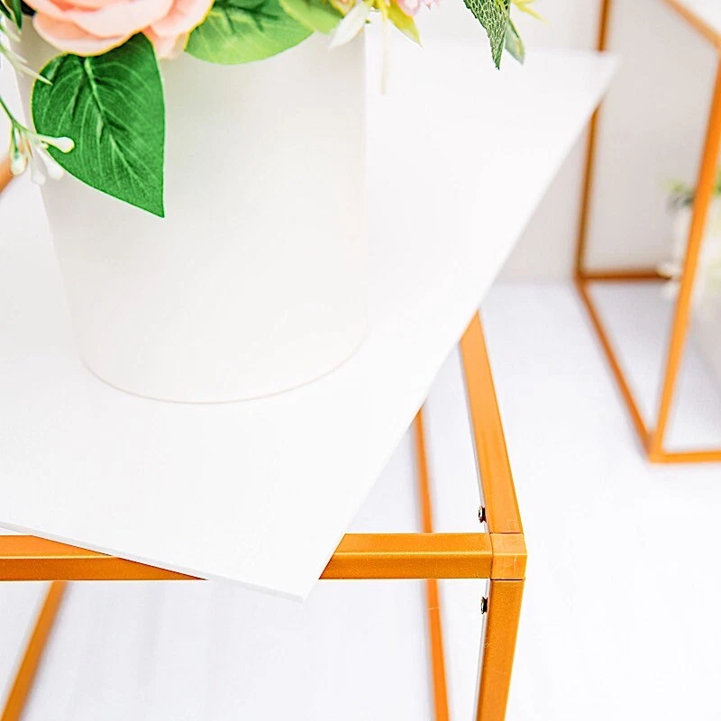 Hojas de plexiglás BLANCAS rectangulares acrílicas tableros de letreros decoraciones de boda fiesta Foto 3 de 4