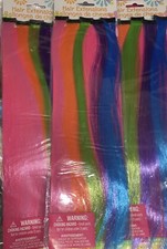 Neon Hair Extensions Rainbow Clip In Hair Extensions 5 Packs