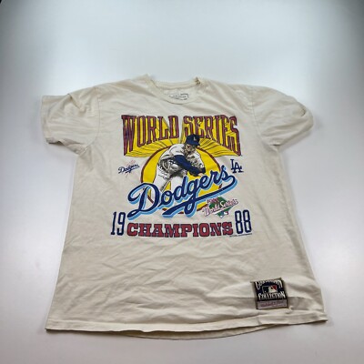 Mitchell Ness Los Angeles Dodgers World Series Shirt Adult